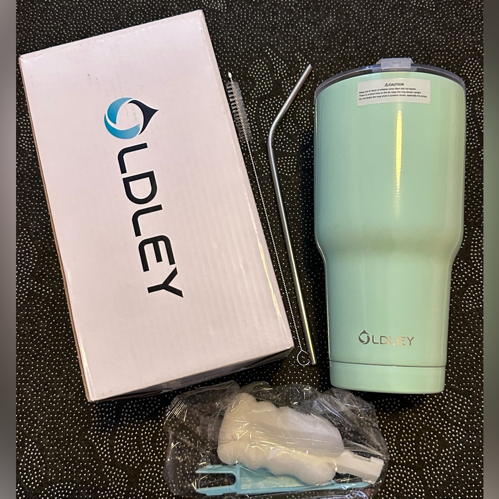 New - Mint Green 30 oz Insulated Stainless Steel Coffee
Mug with Ceramic Coating
